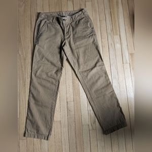 Eddie Bauer Heritage Wash Cotton Tan Pant